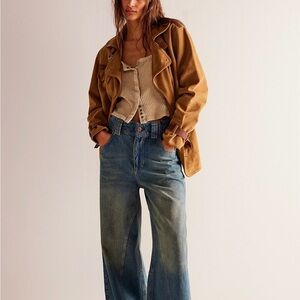 We The Free Chill Vibes Dropped Wide-Leg Jeans